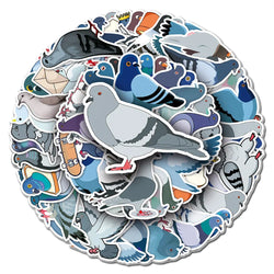 Cartoon Pigeon Stickers Decals for Kids DIY Laptop Phone Suitcase Fridge Car (ONLINE ORDER ONLY)