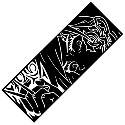 Sexy Girl Car Sticker My Domain Anime Stickers Personality Decoration Laptop Computer Auto Parts Bumper Window PVC Vinyl Decals (ONLINE ORDER ONLY)