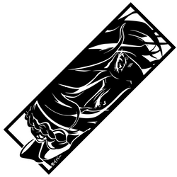 Saber | Artoria Pendoragon | Fate/Stay Night Car Stickers Anime Beautiful Girl Sticker Decoration Window Laser Vinyl Decals (ONLINE ORDER ONLY)