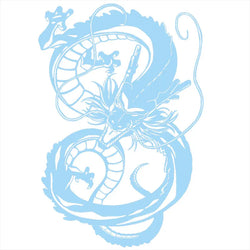 Anime Car Sticker The Dragon Laptop Sticker Auto Parts Window Personality Decoration Waterproof Prevent Bask in Vinyl Decals (ONLINE ORDER ONLY)
