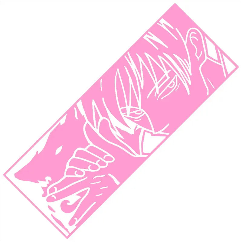 Anime Stickers  My Domain For Stickers Personality Decoration Laptop Computer Auto Parts Bumper The Window PVC Vinyl Decals (ONLINE ORDER ONLY)