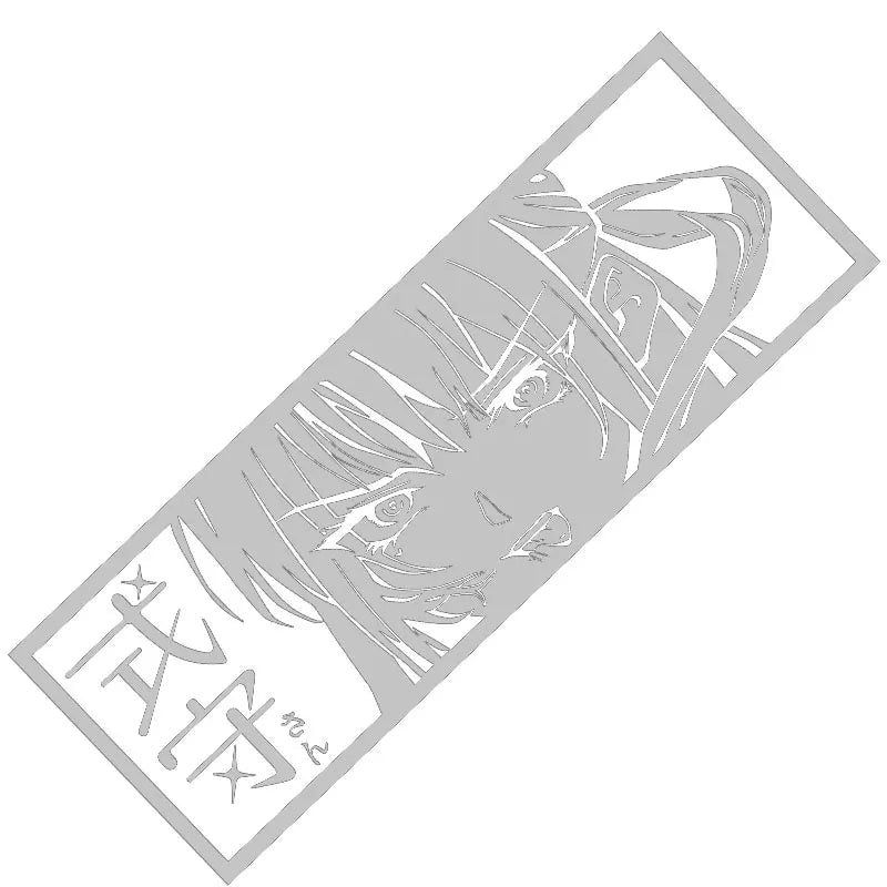 MᎥcchon ShᎥkᎥmorᎥ |みっちょん  Anime Car Sticker Girl Comics Laptop Stickers Window Bumper Windshield Vinyl Decals (ONLINE ORDER ONLY)