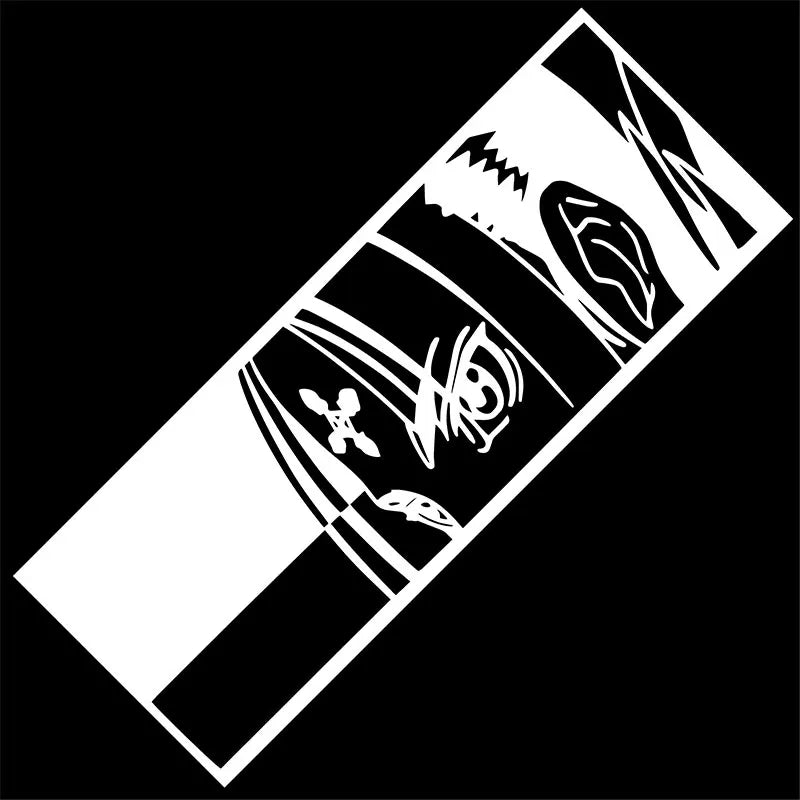 Anim Car Sticker Hunters Laptop Computer Stickers External Accessor Window Bumper Personality Becoration Die Cutting Vinyl Decal (ONLINE ORDER ONLY)