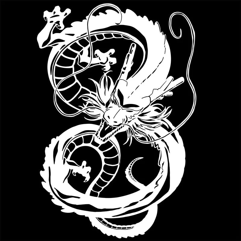 Anime Car Sticker The Dragon Laptop Sticker Auto Parts Window Personality Decoration Waterproof Prevent Bask in Vinyl Decals (ONLINE ORDER ONLY)