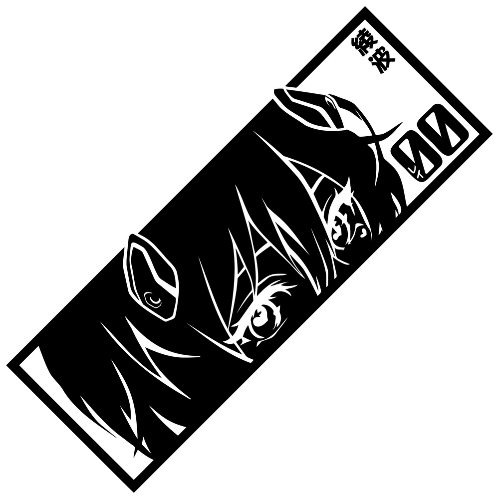 Rei Ayanami 00 Car Sticker Window Decoration Anime Beautiful Girl Stickers Laptop Computer Auto Parts Vinyl Decals (ONLINE ORDER ONLY)