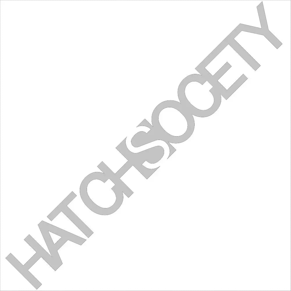 Hatch Society Car Stickers Windshield Banner JDM Graphics Fits Low Stance Decoration Sticker Die Cutting Vinyl Decals (ONLINE ORDER ONLY)