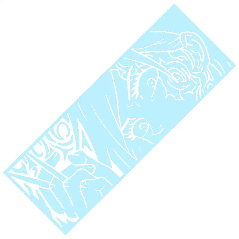 Sexy Girl Car Sticker My Domain Anime Stickers Personality Decoration Laptop Computer Auto Parts Bumper Window PVC Vinyl Decals (ONLINE ORDER ONLY)