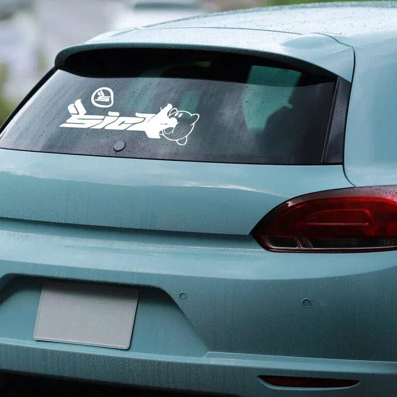Cartoon Stickers, Car Stickers, Vinyl Decals - For Cars, Trucks, Walls, Laptops, Windows, Motorcycles (ONLINE ORDER ONLY)