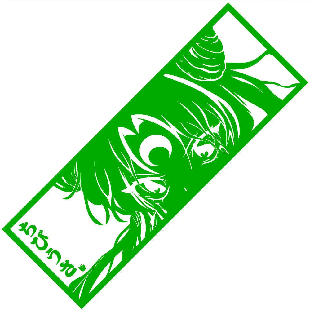 Black Lady | Sailor Moon | Chibiusa Car Sticker Anime PVC Window Decoration Auto Parts Laser Stickers Beautiful Girl Vinyl Decal (ONLINE ORDER ONLY)