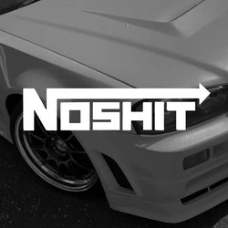 NOSHIT Nos Style Decal Funny Car Truck Vinyl Sticker JDM Racing Window Decal Stickers Jdm Window Decals (Online Order Only)
