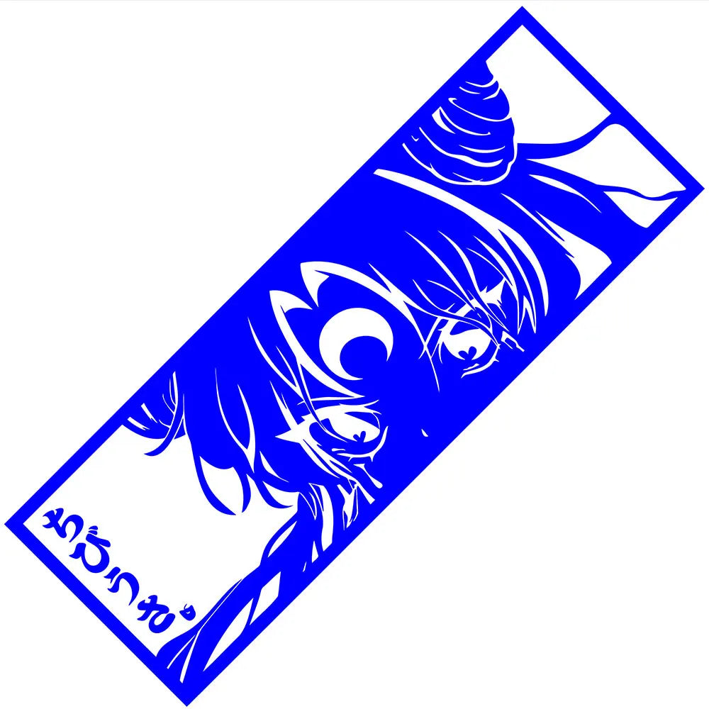 Black Lady | Sailor Moon | Chibiusa Car Sticker Anime PVC Window Decoration Auto Parts Laser Stickers Beautiful Girl Vinyl Decal (ONLINE ORDER ONLY)