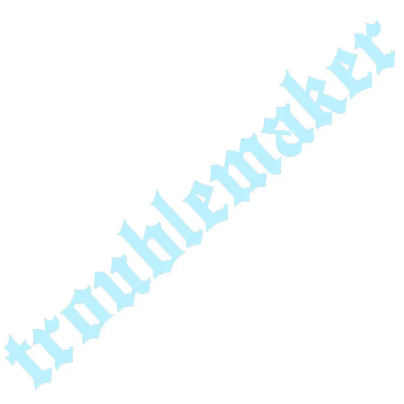 Unforgiven Window Car Sticker JDM Drift Stance Anime Motivation Dream Build Escape After The File Glass Decoration Vinyl Decals (ONLINE ORDER ONLY)