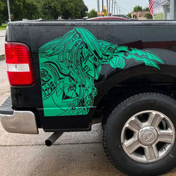 Large Predato For Car Sticker Characters Body Decoration The Monster Stickers Big Picture Movement Style Die Cutting Vinyl Decal (ONLINE ORDER ONLY)