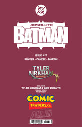 Absolute Batman #17 Tyler Kirkham Exclusive Var (02/11/2026)(02/18/2026) (ONLINE ORDER ONLY)