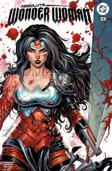ABSOLUTE WONDER WOMAN #23 TYLER KIRKHAM BATTLE DAMAGED EXCLUSIVE VAR (08/26/2026)