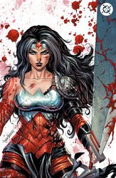 ABSOLUTE WONDER WOMAN #23 TYLER KIRKHAM BATTLE DAMAGED EXCLUSIVE VIRGIN VAR (08/26/2026)