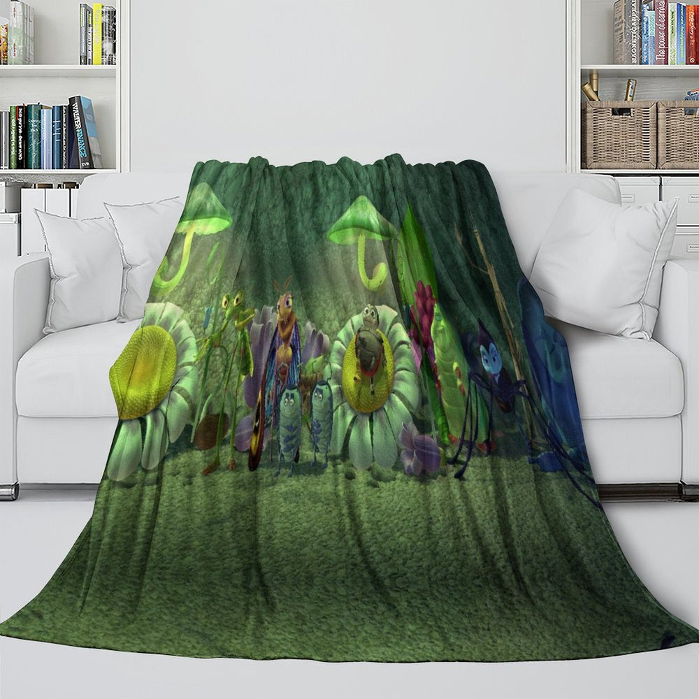 A Bug's Life Blanket Flannel Fleece Throw Room Decoration (Online Order Only)
