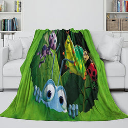 A Bug's Life Blanket Flannel Fleece Throw Room Decoration (Online Order Only)