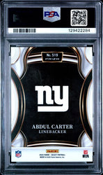 Graded 2024 Panini Select XRC Abdul Carter #519 Rookie RC Football Card PSA 10 Gem Mint