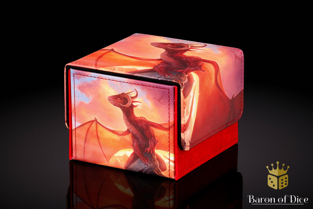 100+ XL Deck Box | Red Dragon (ONLINE ORDER ONLY)