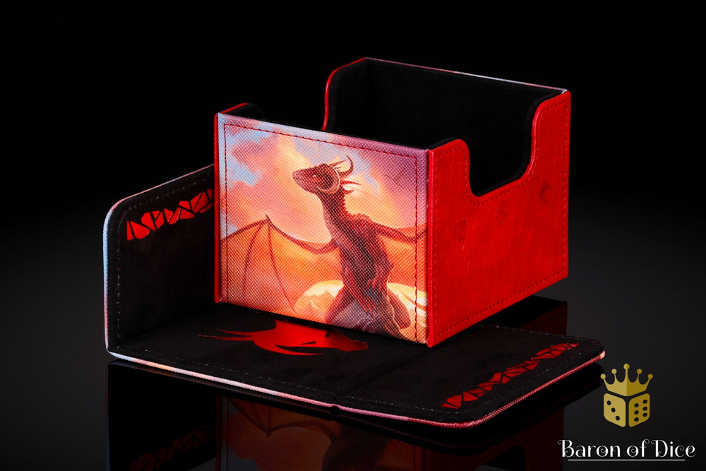 100+ XL Deck Box | Red Dragon (ONLINE ORDER ONLY)