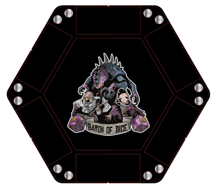 Twisted Helix | Premium Dice Tray (ONLINE ORDER ONLY)