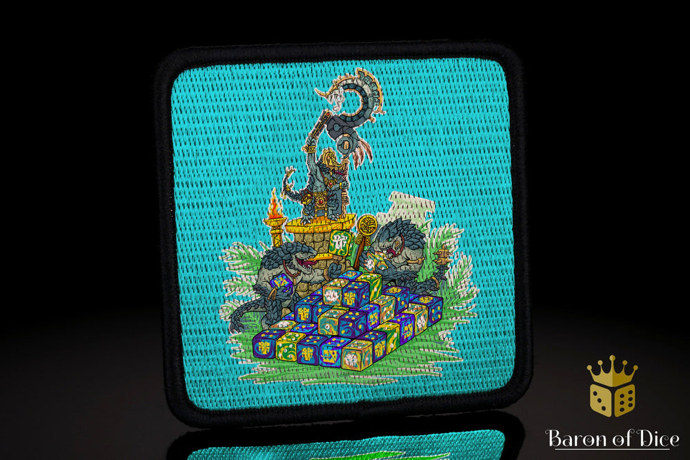 Baron's Dice Bag | Celestial Dinosaurs Patch