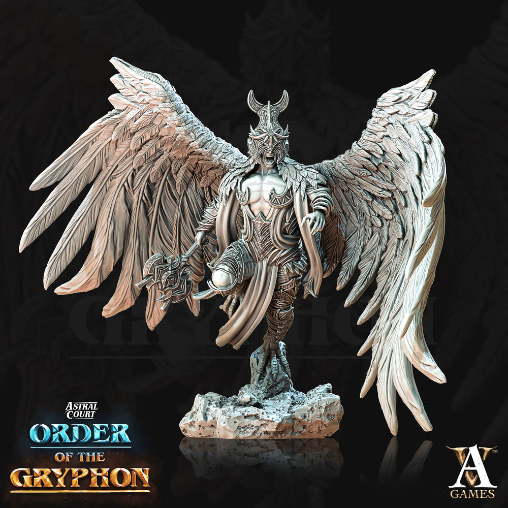 3D Printed Archvillain Games Astral Court Order of the Gryphon - Ucelot Skywardens 28mm 32mm D&D (Online Only)