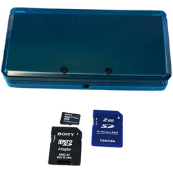 Nintendo 3DS Aqua Blue (PRELOADED GAMES) - Nintendo 3DS (Refurbished) (Online Order Only)