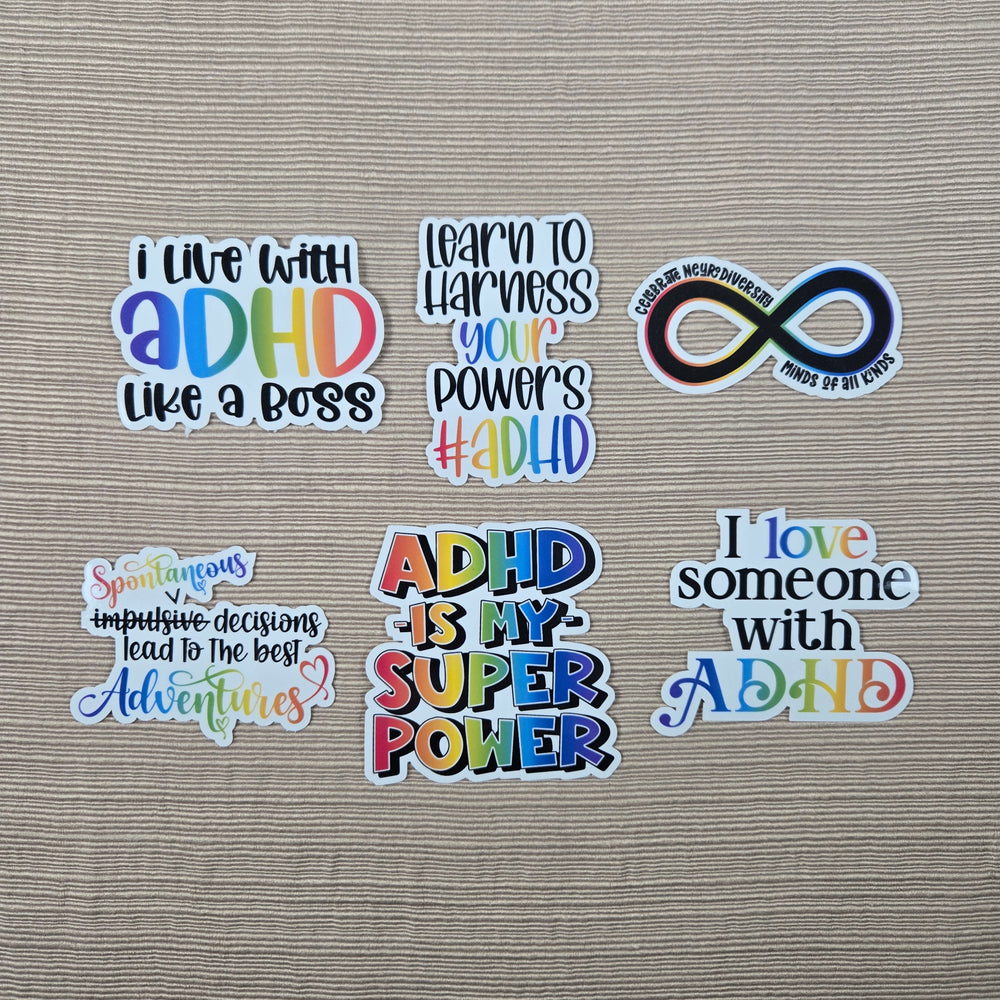 Neurodivergent Sticker Series 3 (ONLINE ORDER ONLY)