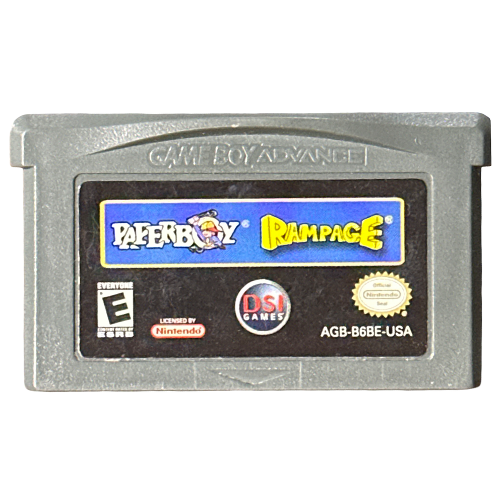 Paperboy & Rampage - GameBoy Advance