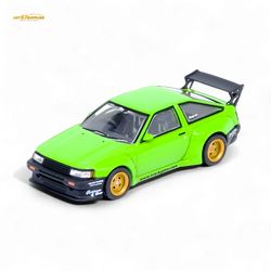 Inno64 TOYOTA AE86 Levin "PANDEM ROCKET BUNNY" Green 1:64 (ONLINE ORDER ONLY)