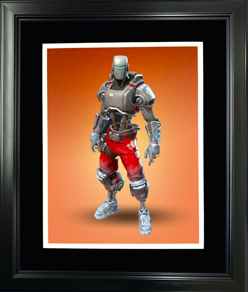 Framed A.I.M Legendary Fortnite Skin 11"x14"Video Game Photo (ONLINE ORDER ONLY)