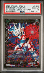 2020 DRAGON BALL SUPER SYN SHNRN, NG.EN.INC. #P-232 - PSA 10 (Online Order Only)