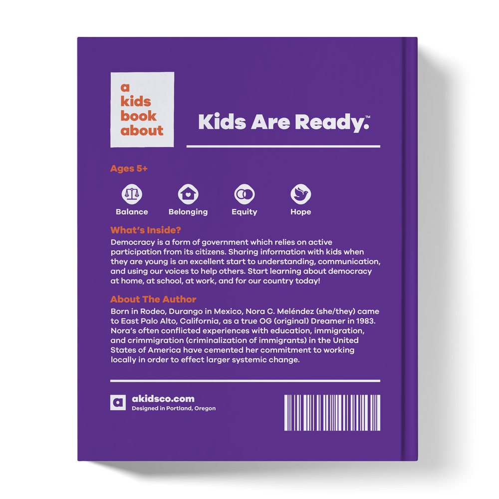 A Kids Book About Democracy (ONLINE ORDER ONLY)
