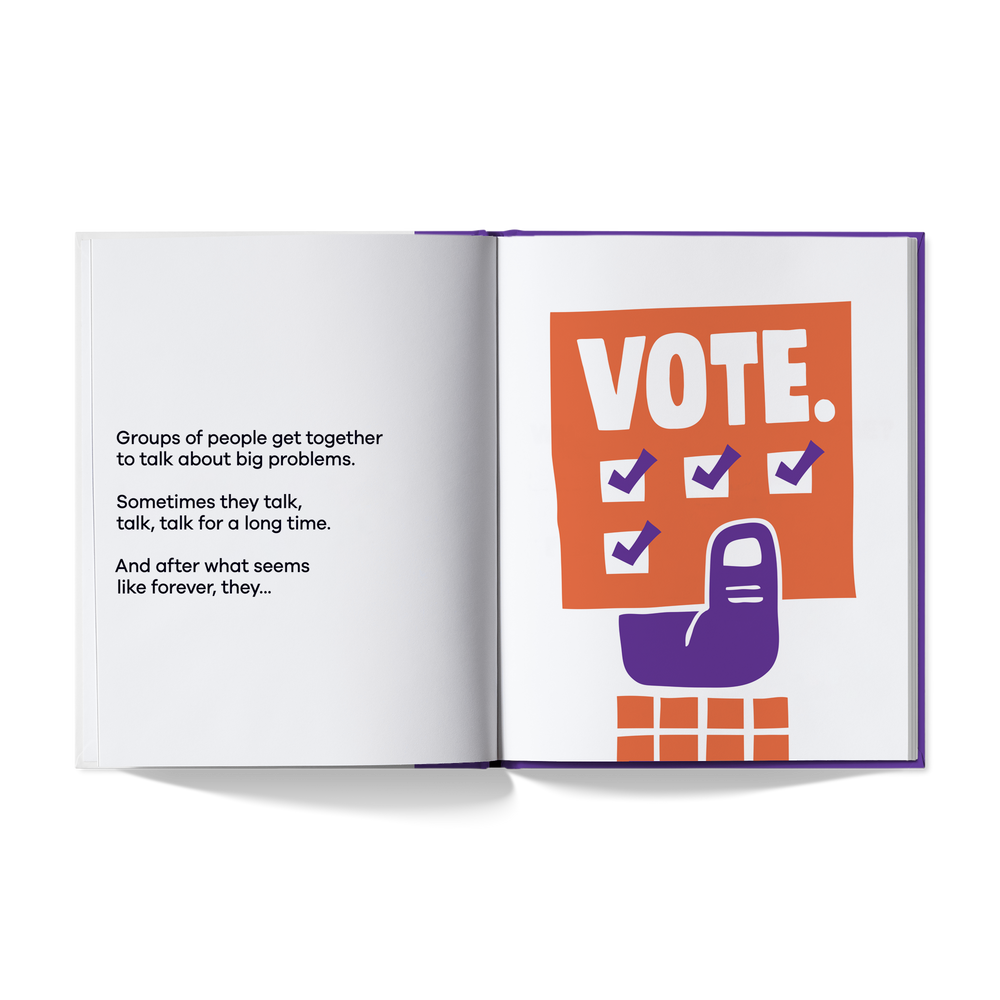 A Kids Book About Democracy (ONLINE ORDER ONLY)