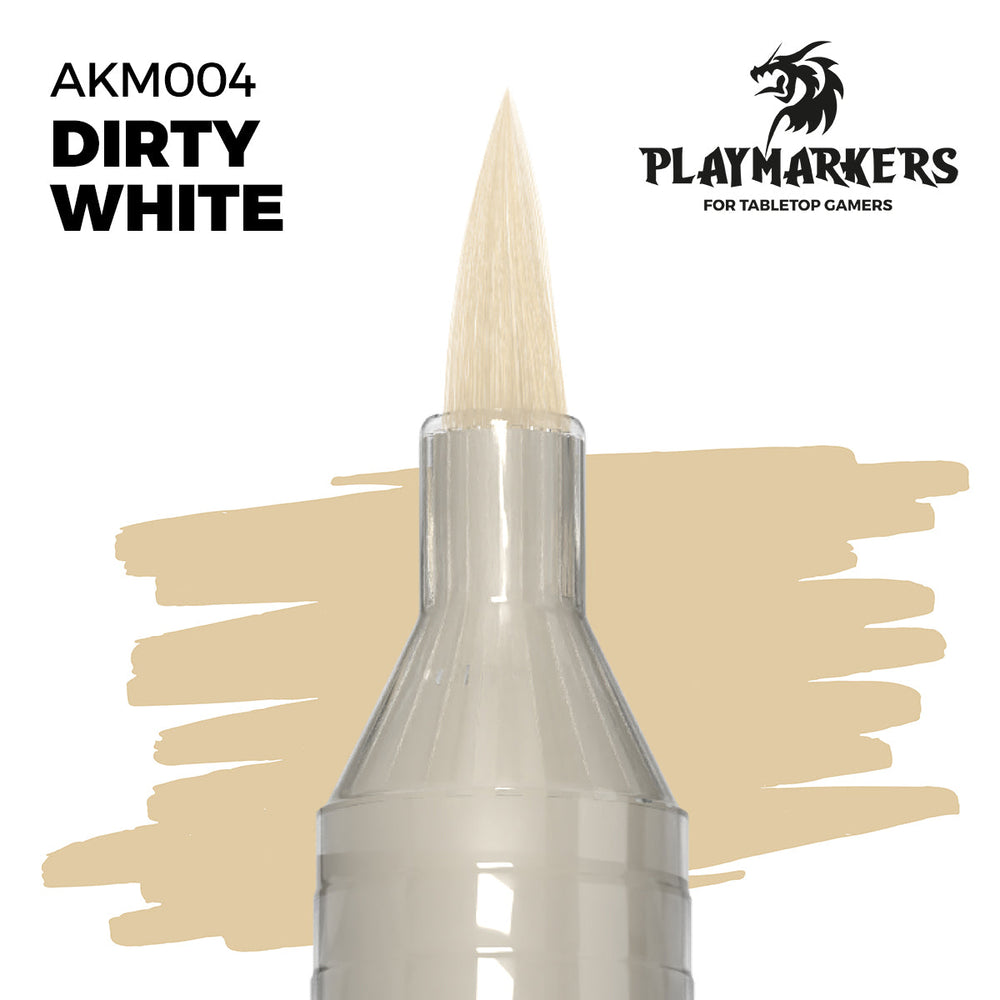 AK Interactive Markers: Playmarkers - Dirty White