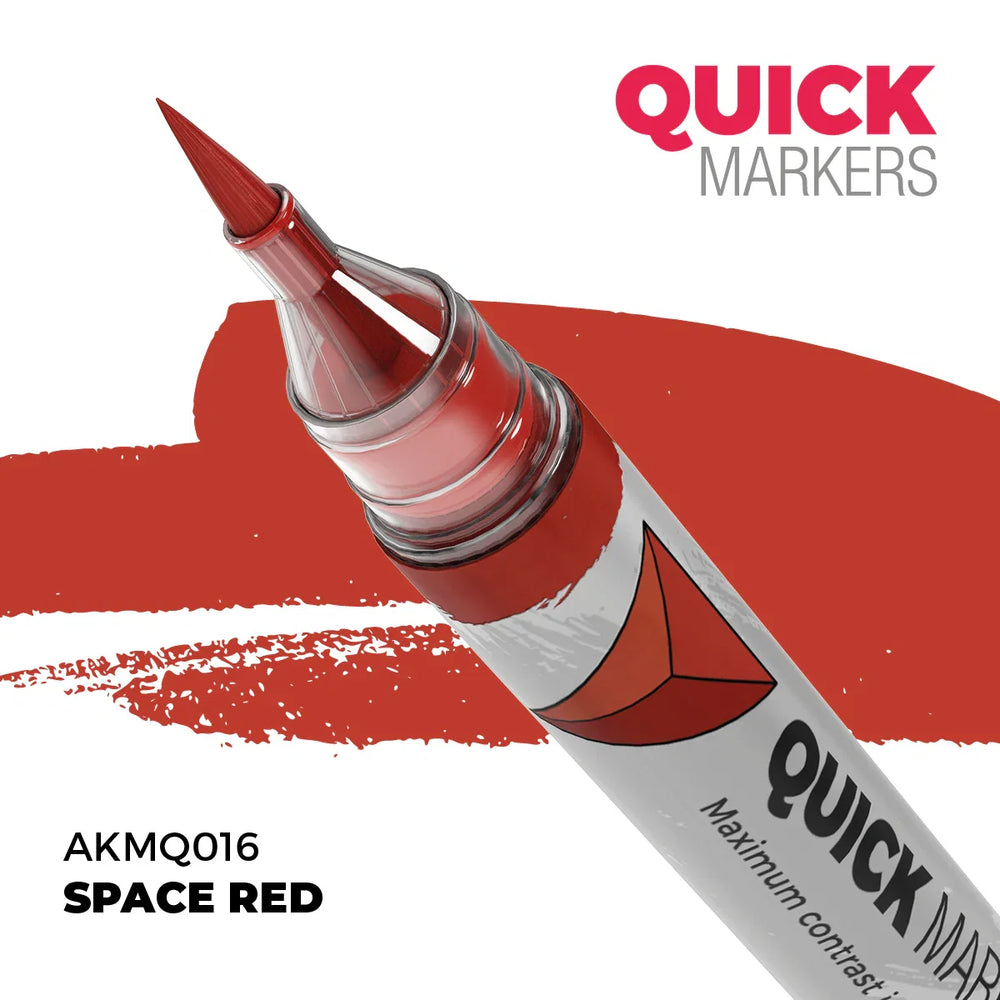 AK Interactive Markers: Quick Markers - Space Red