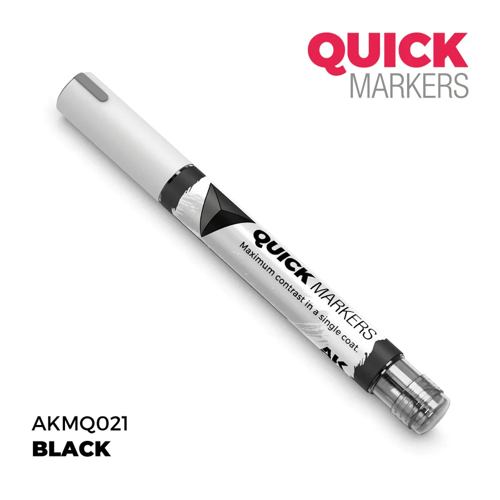AK Interactive Markers: Quick Markers - Black