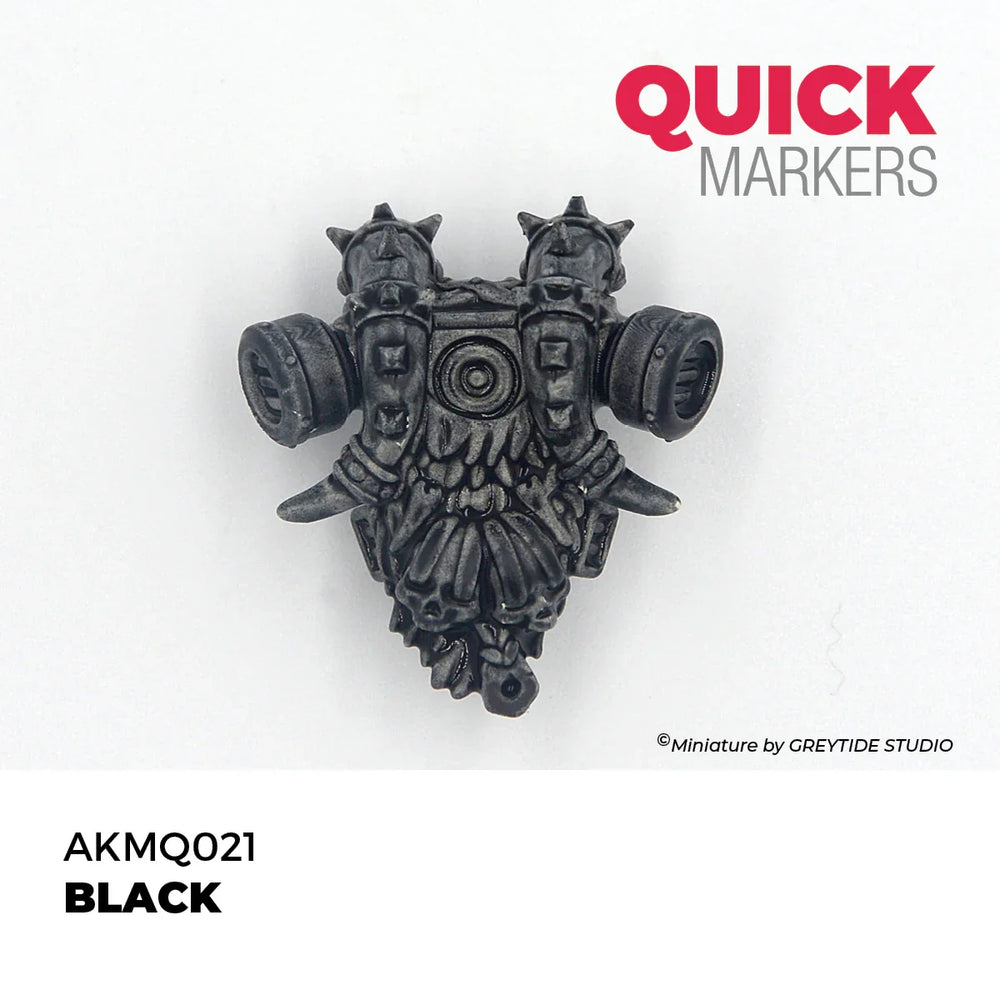 AK Interactive Markers: Quick Markers - Black