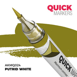 AK Interactive Markers: Quick Markers - Putrid White