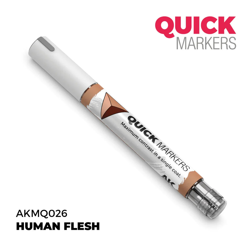 AK Interactive Markers: Quick Markers - Human Flesh