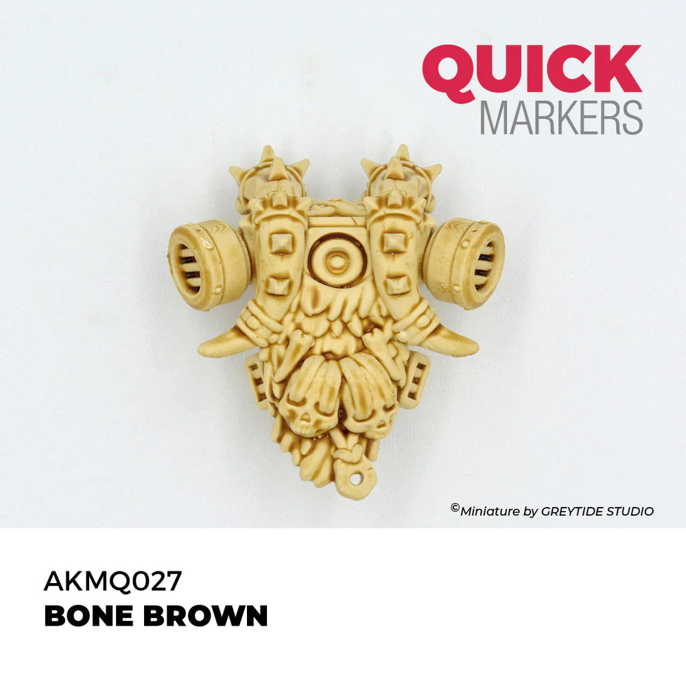 AK Interactive Markers: Quick Markers - Bone Brown