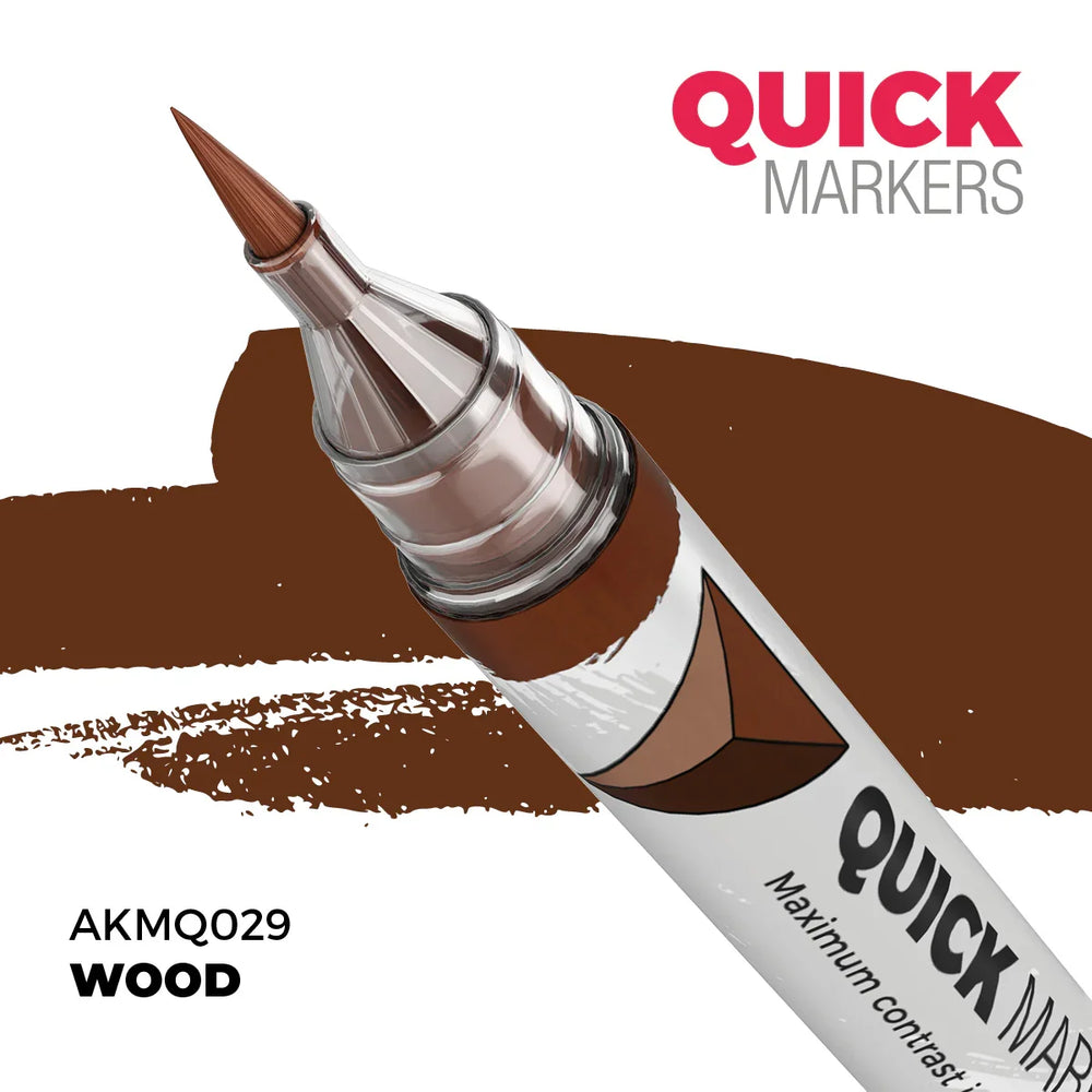 AK Interactive Markers: Quick Markers - Wood
