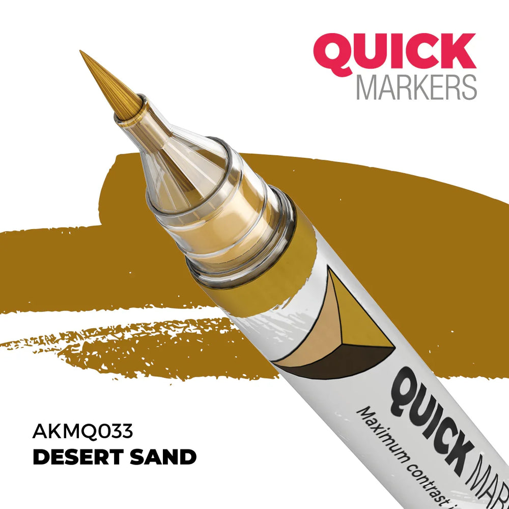 AK Interactive Markers: Quick Markers - Desert Sand