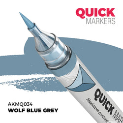 AK Interactive Markers: Quick Markers - Wolf Blue Grey