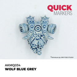AK Interactive Markers: Quick Markers - Wolf Blue Grey