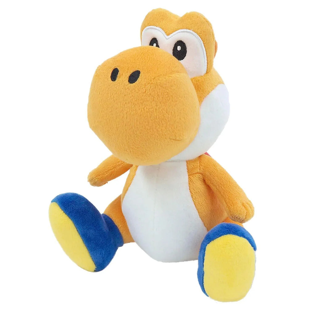 Super Mario All Star Yoshi - Orange Yoshi Plush, 7" (ONLINE ORDER ONLY)