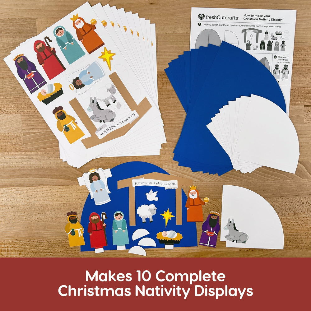 Christmas Nativity 3-D Display (ONLINE ORDER ONLY)