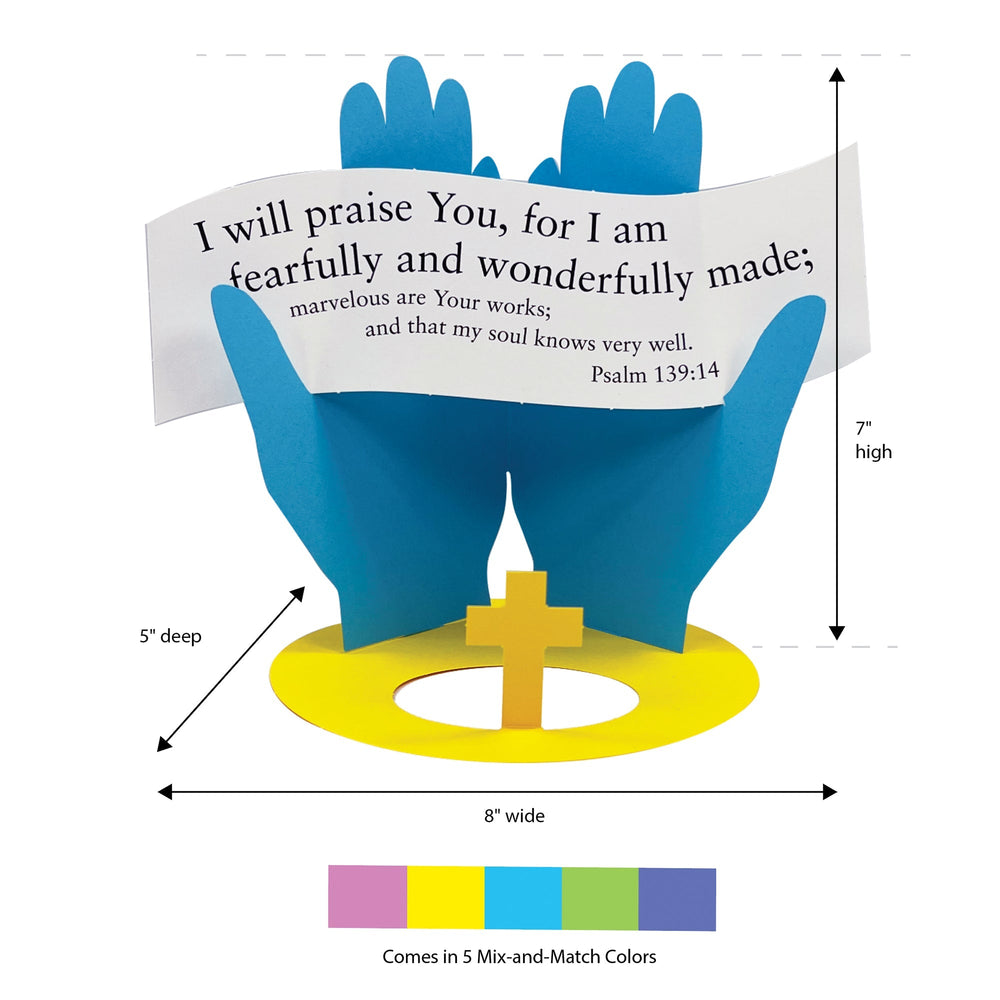 Psalm 139:14 3-D Display (ONLINE ORDER ONLY)